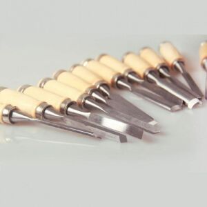 TROY 25004 Ahşap Oyma Seti 12 Parça