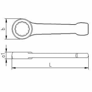 İZELTAŞ Yıldız Çakma Anahtar 85 mm