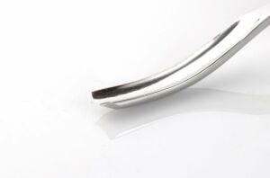 Kirschen Bükülmüş Derin Oluklu Ağız Oyma Iskarpelası Kısa 10 mm