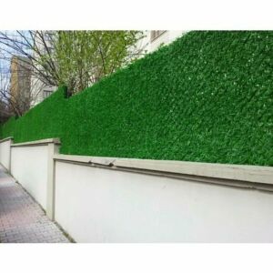 Çim Çit Yeşil Çimli Bahçe Teli 100 cm x 10 mt