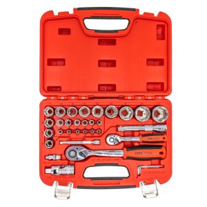 Ceta Form C20-35PH4 1/4''- 1/2'' 6 Köşe Lokma Takımı 35 Parça