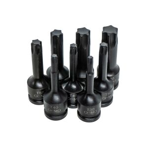 6018 1/2'' Havalı Uzun Torx Lokma Takımı 8 Parça