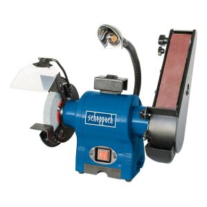 Scheppach BGS700 Bant Zımparalı Tezgah Üstü Taş Motoru 370 Watt