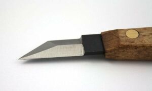 NAREX 822530 Profi Ahşap Yontma Bıçağı Üç Kenar Carving Knife 40x12 mm