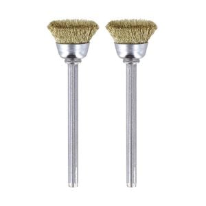 Dremel 536 Dairesel Pirinç Tel Fırça 13 mm 2'li Paket
