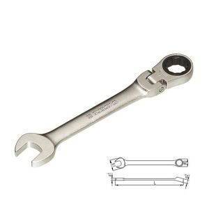 İZELTAŞ Mafsallı Cırcır Kombine Anahtar 16 mm