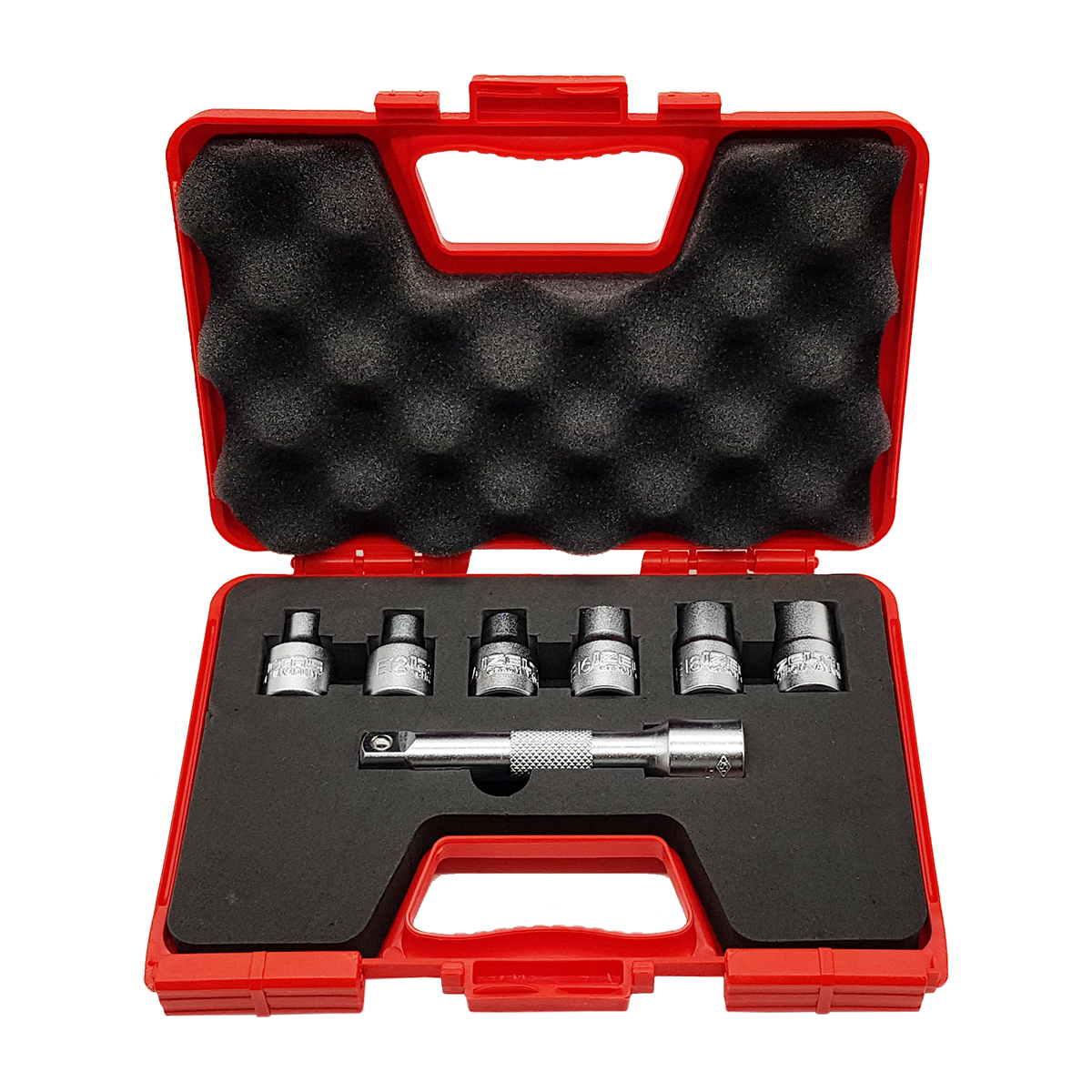 İZELTAŞ 1/2'' Lokmalı Star Torx Uç Takımı 7 Parça