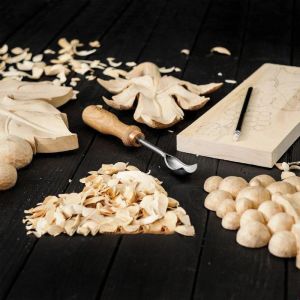 STRYI 119920 Bükülmüş Derin Oluklu Oyma Iskarpela 20 mm