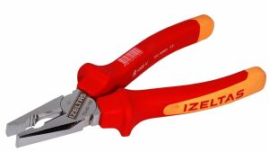 İZELTAŞ 1000V İzoleli Elektrikçi Kombine Pense 160 mm VDE