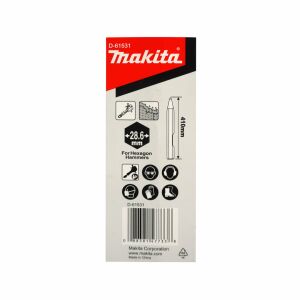 Makita D-61531 28.6 mm Altıgen Şaftlı Sivri Murç Keski 410 mm