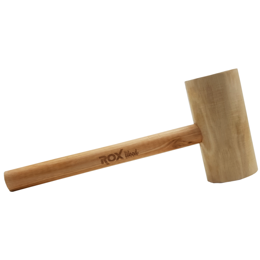 ROX Wood Silindir Ahşap Tokmak Büyük