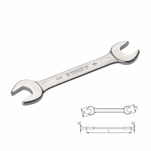 İZELTAŞ İki Ağız Anahtar Kısa Boy 18x19 mm