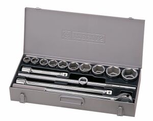 İZELTAŞ 1119006114 3/4''Altı Köşe Lokma Anahtar Takımı 14 Parça