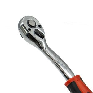 Ceta Form C11-14N 3/8'' Düğmeli Lokma Cırcır Kolu Açılı Gövde