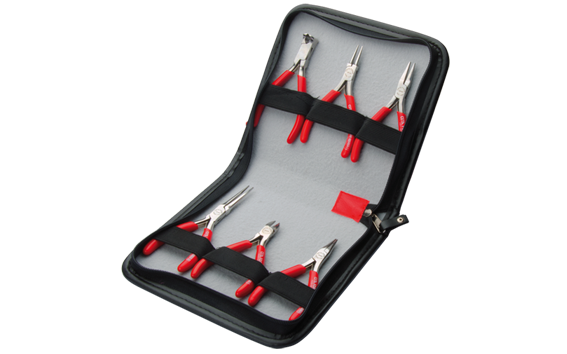 CETA FORM H30-W06 Elektronikçi Pense Seti 6 Parça Çantalı