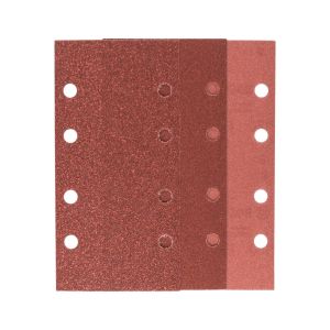 Bosch Titreşimli Zımpara Kağıdı 10'lu, 93x185mm 60/120/180 Kum