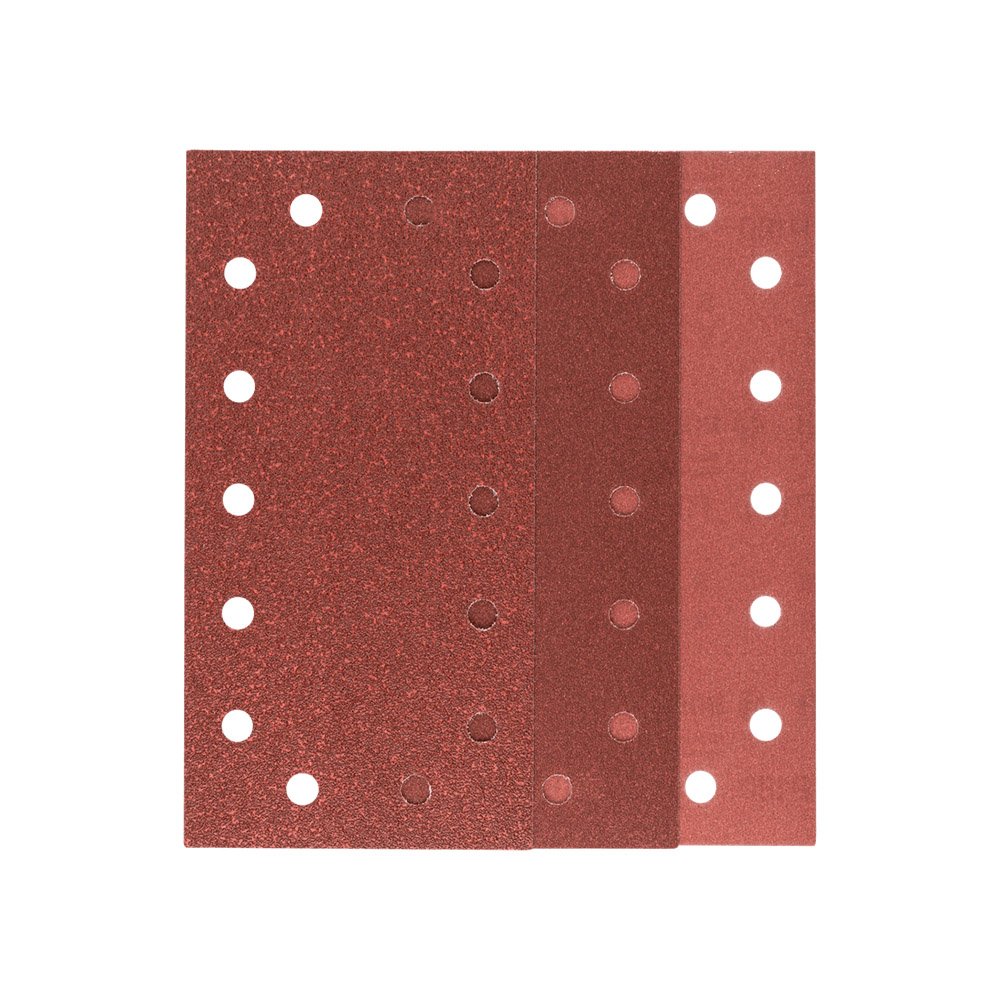 Bosch Titreşimli Zımpara Kağıdı 10'lu, 115x230mm 60/120/180 Kum