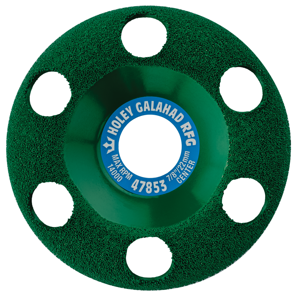 King Arthur's Tools 47853 RFG Holey Galahad İnce Yeşil Törpü Disk