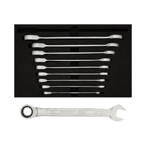 İZELTAŞ 0340002110 Cırcır Kombine Anahtar Takımı 10'lu Set