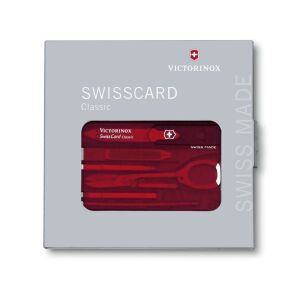 VICTORINOX 0.7100.T Swisscard Classic Ruby Kart Çakı