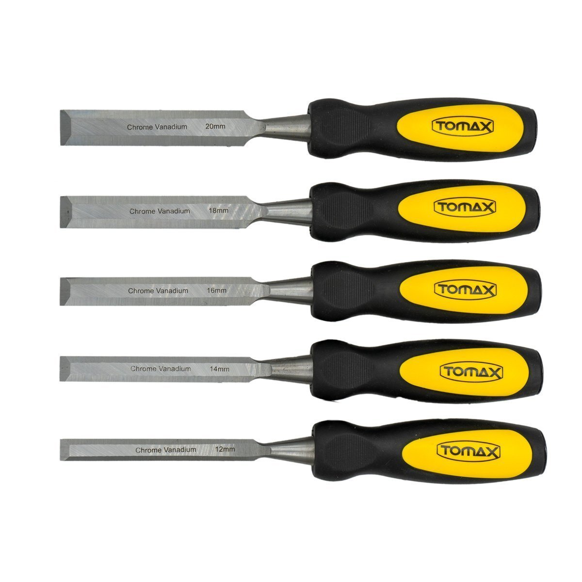 Tomax Düz Uçlu Iskarpela Takımı - 5 Parça