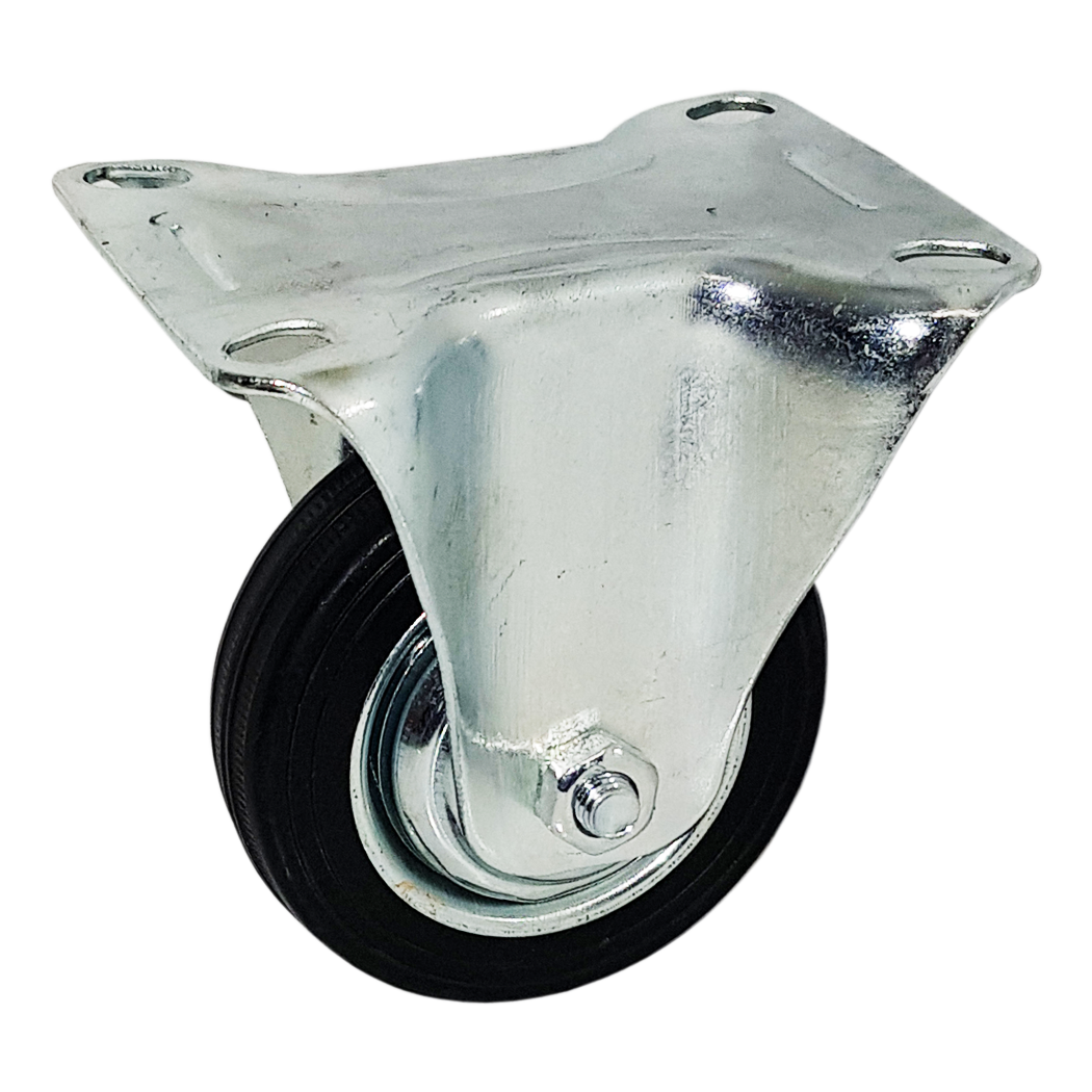 Yük Taşıma Lastik Teker Sabit 80 x 25 mm Servis Tekeri