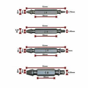 Speed Out Hasarlı Vida Çıkarıcı Sökücü Yalama Vida Ucu Çıkartma