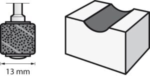 Dremel 408 Kaba 60 Kum Zımpara 13 mm 6 Adet