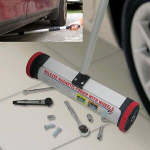 STAND 105 Manyetik Tekerlekli Metal Toplayıcı Mıknatıs (Topla Bırak)