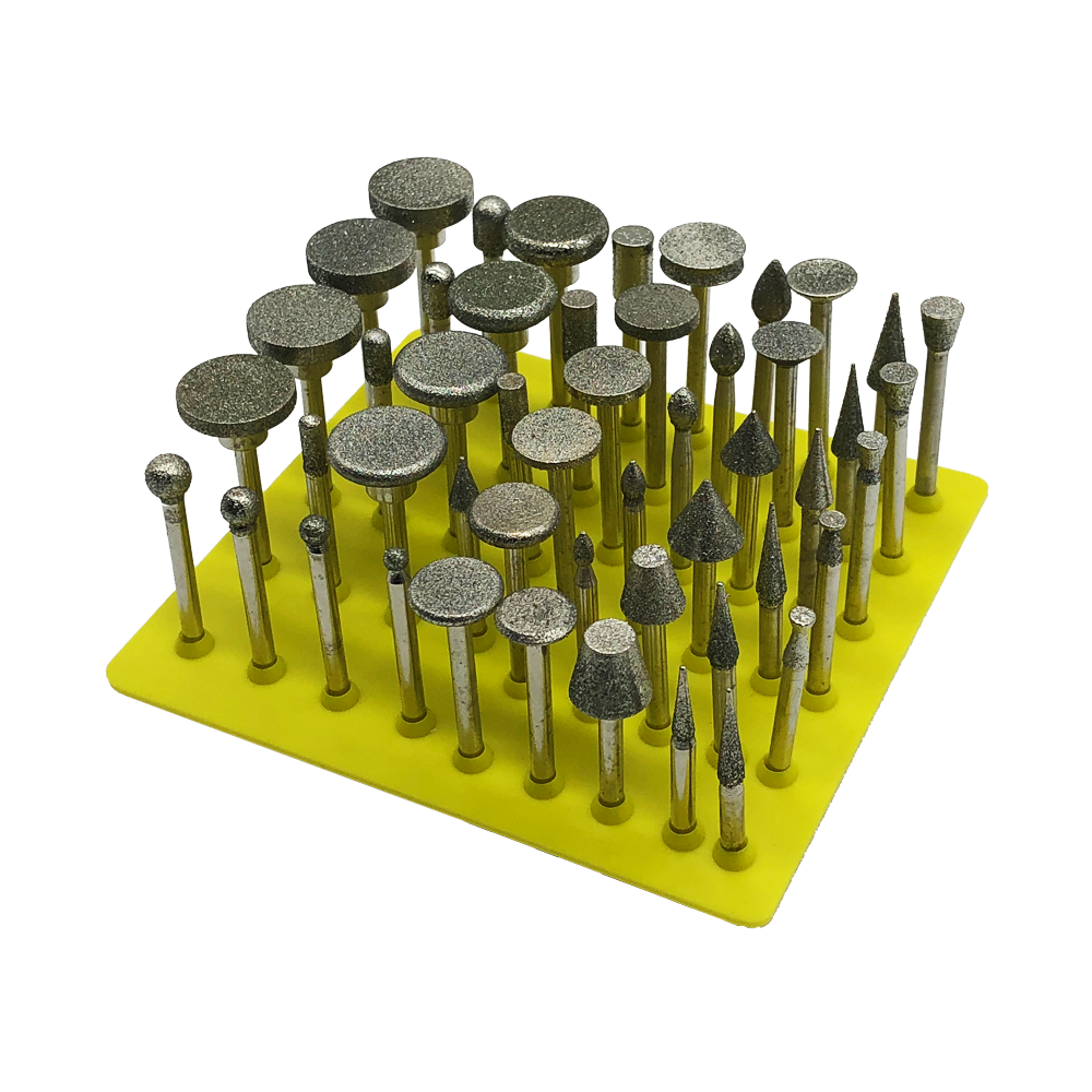 Elmas Camcı Taşcı Gravür Freze Taşlama Uç Seti 50 Parça