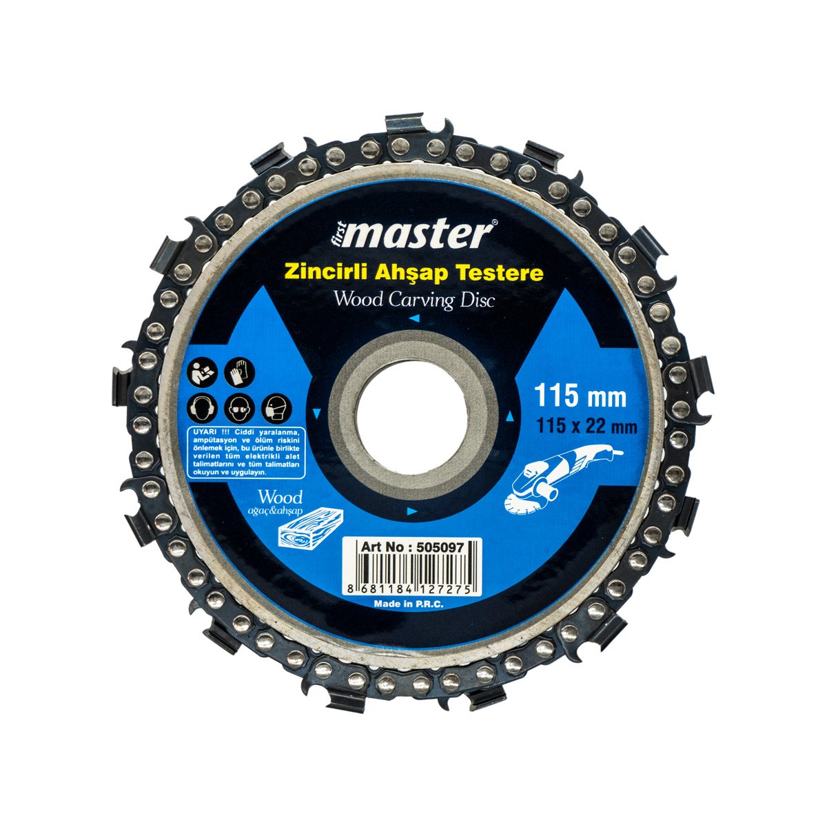 Master 505097 Wood Carving Disc Ahşap İşleme Diski 115 mm 13 Diş