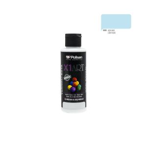 Polisan X1ART Vernikli Hobi Boyası 120ml - Açık Mavi