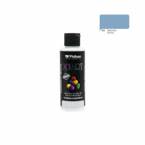 Polisan X1ART Vernikli Hobi Boyası 120ml - Şebnem Mavi
