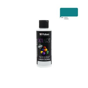 Polisan X1ART Vernikli Hobi Boyası 120ml - Turkuaz