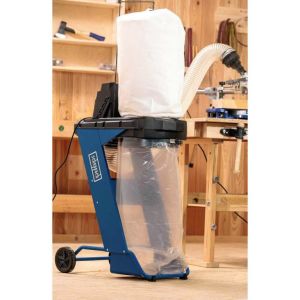 Scheppach DC500 Toz Emme Makinası 75Litre 550Watt (Adaptör Dahil)