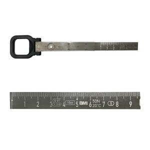 BMI Basic Şakülsüz Saplı Paslanmaz Çelik Şerit Metre 10 mt