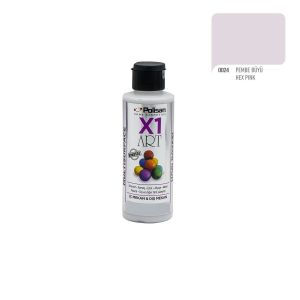 Polisan X1ART Multisurface Hobi Boyası 120ml - 0024 Pembe Büyü