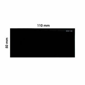 SCS Svar Kaynak Maske Camı Siyah 110x50 No:13 (Athermal Muadili)