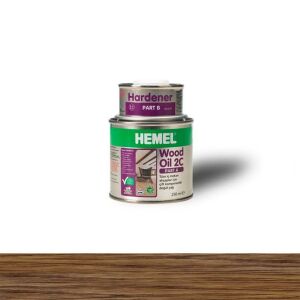 Hemel 15740 Wood Oil 2C Ahşap İçin Doğal Yağ 300ml Dark Oak