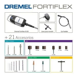 Dremel Fortiflex Pedallı Gravür Seti (9100-21)