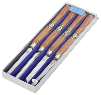 Kirschen Two Cherries HSS Ahşap Torna Bıçak Seti Uzun Sap 4'lü