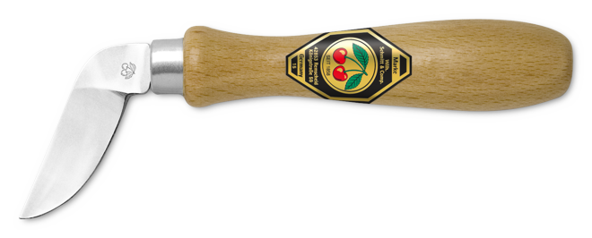 Kirschen Ahşap Yontma Bıçağı Köşe Bükümlü Kavisli Ağız