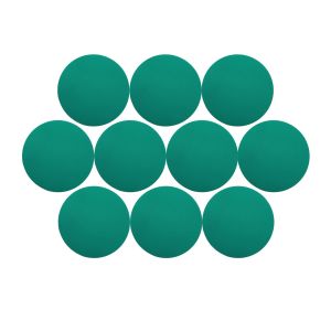 Yeşil Esnek Cırtlı Film Disk Zımpara 115 mm 280 Kum 10 Adet