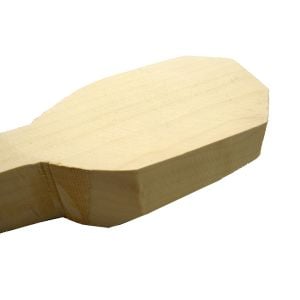 Projelik Kaşık Şablonlu Ham Ağaç Akçaağaç 6x23x5 cm