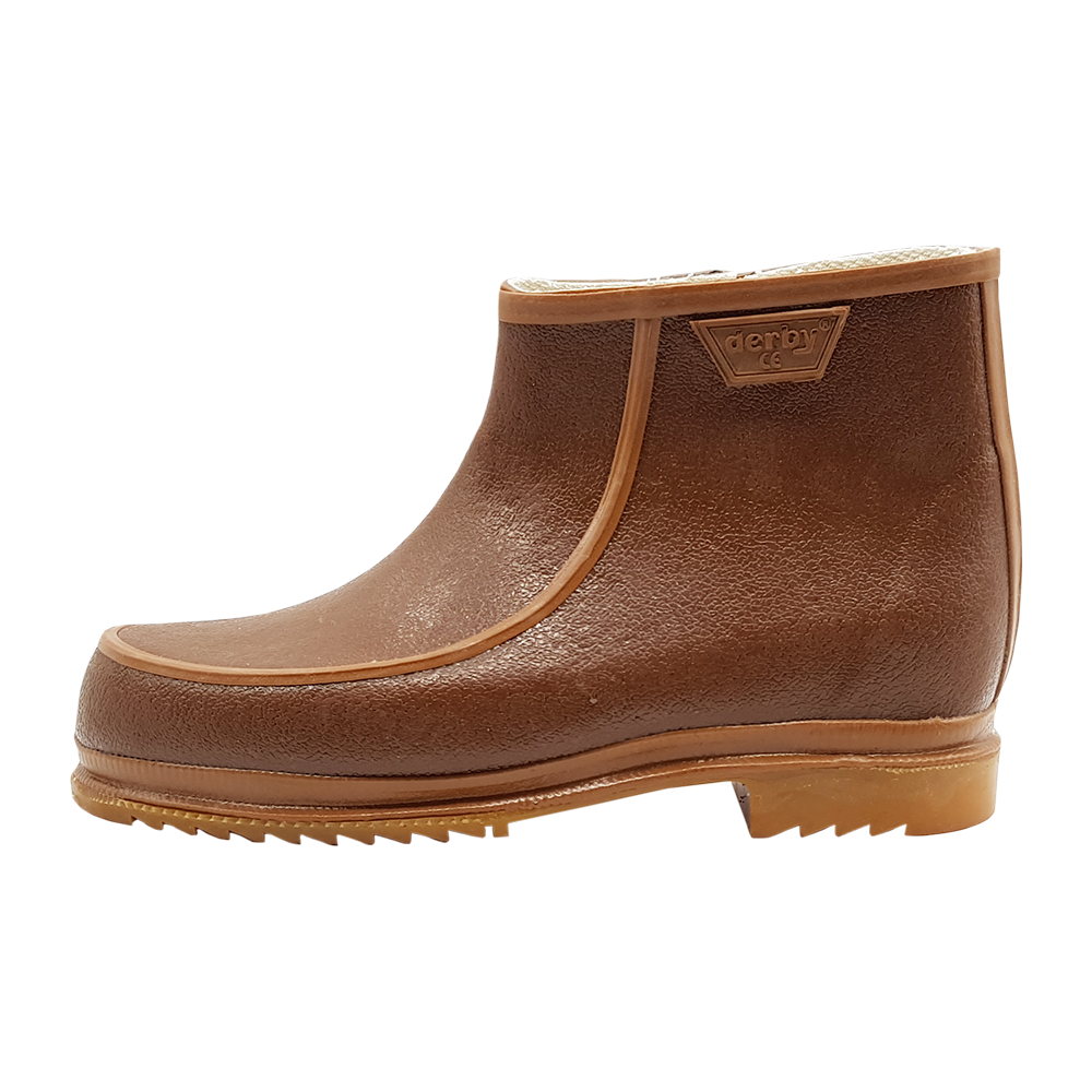 DERBY Kısa Fermuarlı Krep Bot Çizme - 43