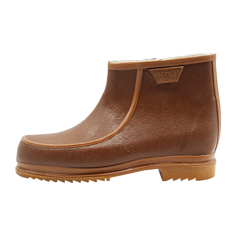 DERBY Kısa Fermuarlı Krep Bot Çizme - 42