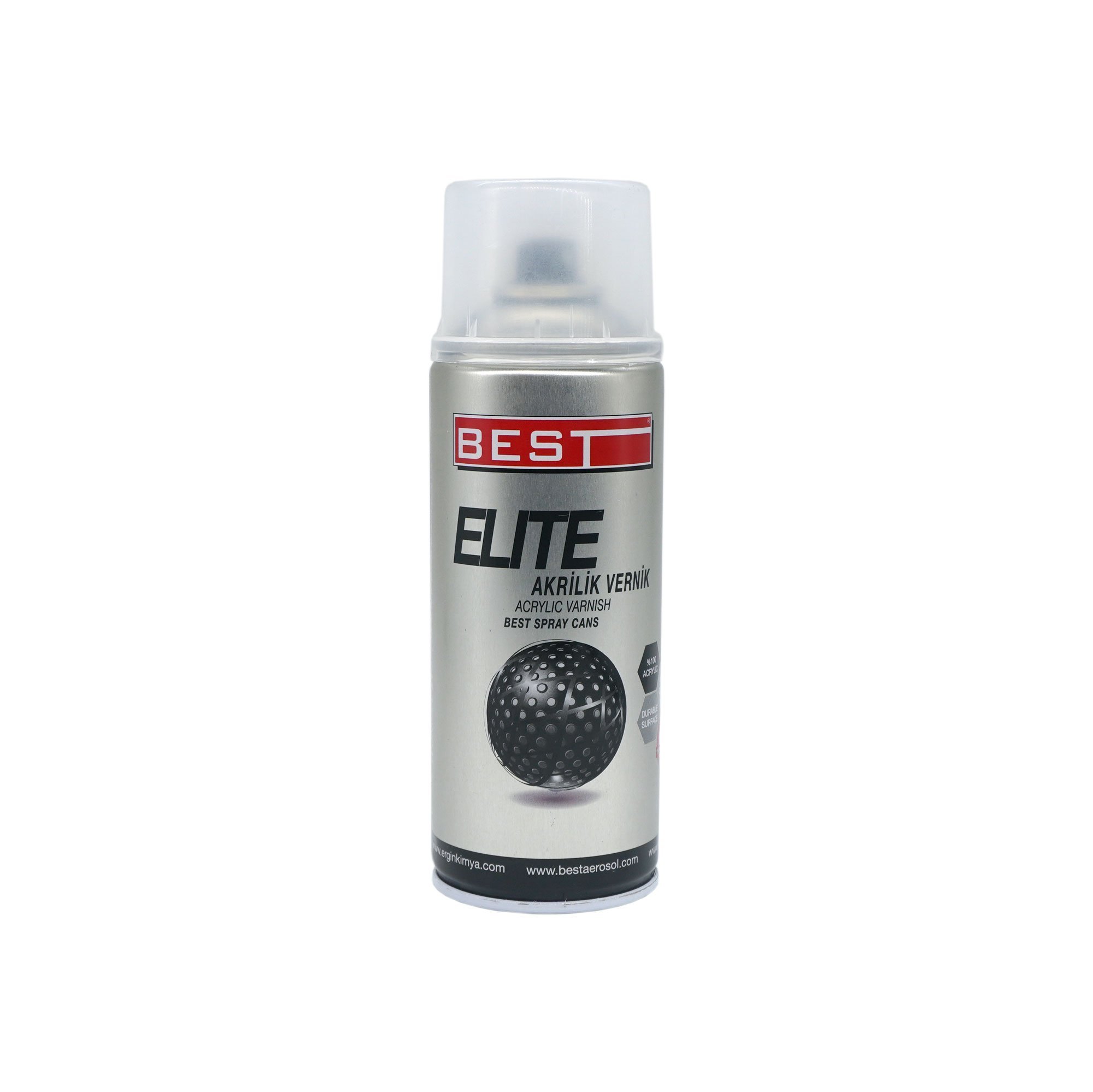 Best Elite Akrilik Sprey Vernik 400 ml - Renksiz