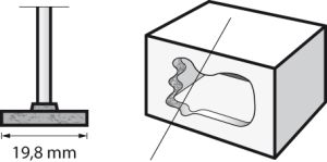 DREMEL 85422 Silikon Karbon Zımpara Taşı 19.8 mm