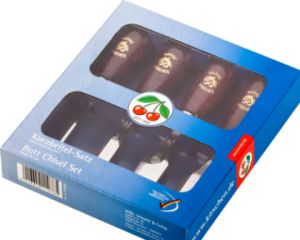 Kirschen Two Cherries Kısa Saplı Düz Iskarpela Seti 4 Parça