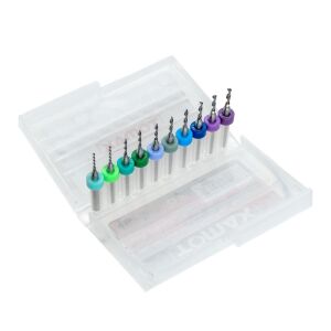 Tomax 04101120 Mikro Matkap Ucu Seti 1.1 - 2.0 mm (10 parça)